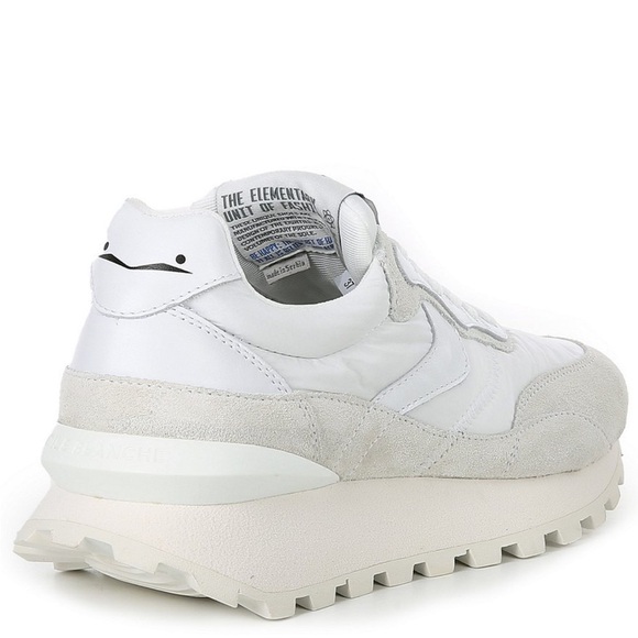 NWT VOILE BLANCHE Qwark Hype Suede Lace-Up Retro Sneakers - Picture 2 of 15